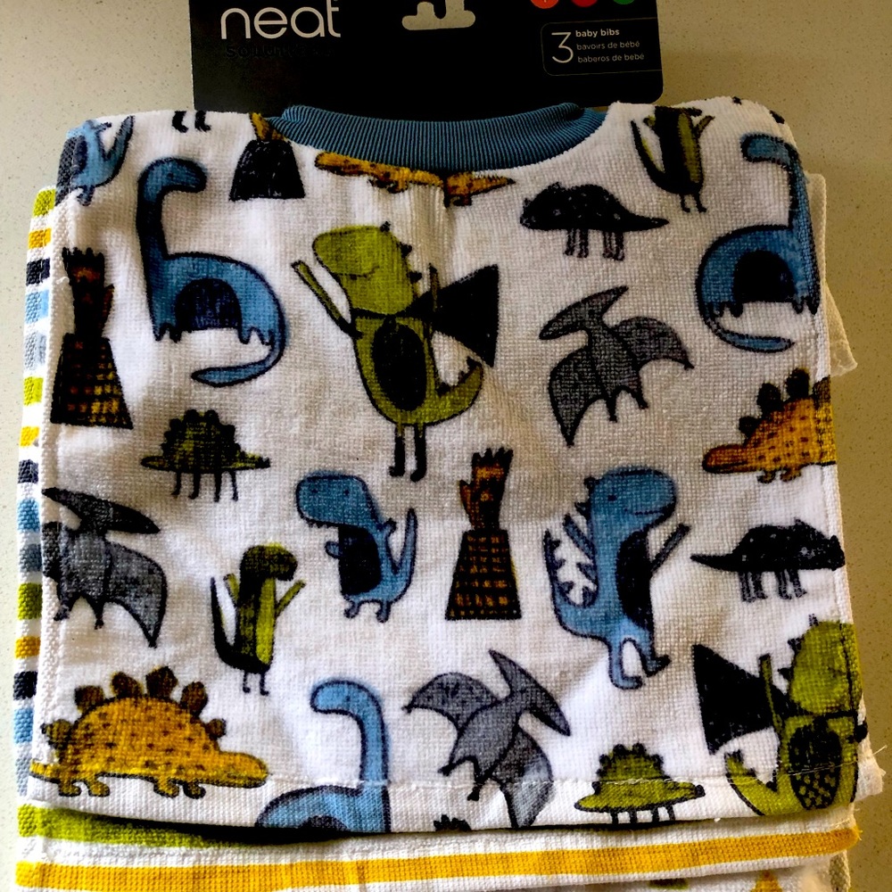 Set of 3 baby bibs